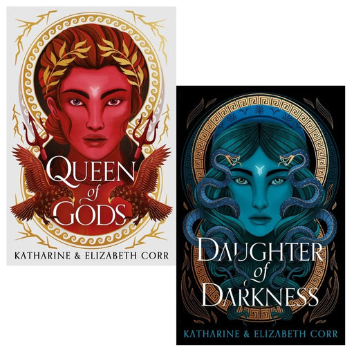 House of Shadows 2 Books Set (Daughter of Darkness, Queen of Gods) by Katharine and Elizabeth Corr - The Book Bundle