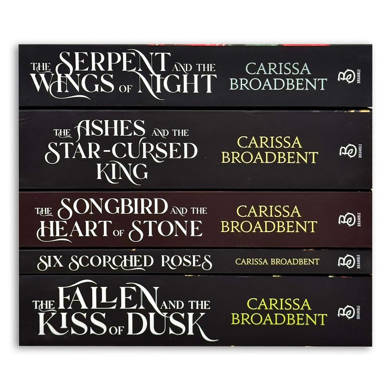 Crowns Of Nyaxia 5 Books Collection Set By Carissa Broadbent - Fiction - Mixed Format