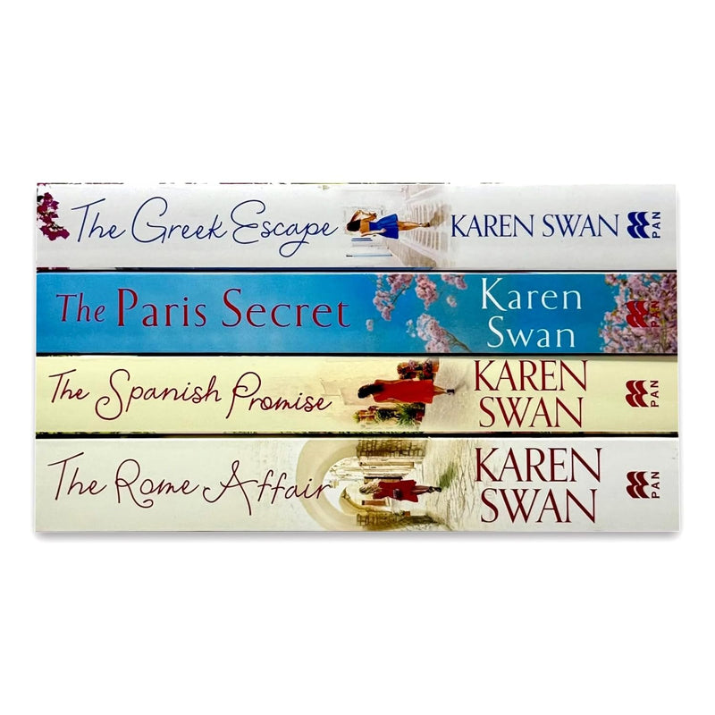 Karen Swan Collection 4 Books Set (The Spanish Promise, The Greek Escape, The Paris Secret & The Rome Affair)