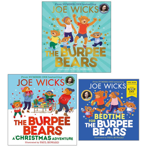 Joe Wicks The Burpee Bears Collection 2 Books Set - The Book Bundle