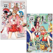 One Piece Novels Volume 1-2 Books Collection Set By Eiichiro Oda, Jun Esaka - The Book Bundle