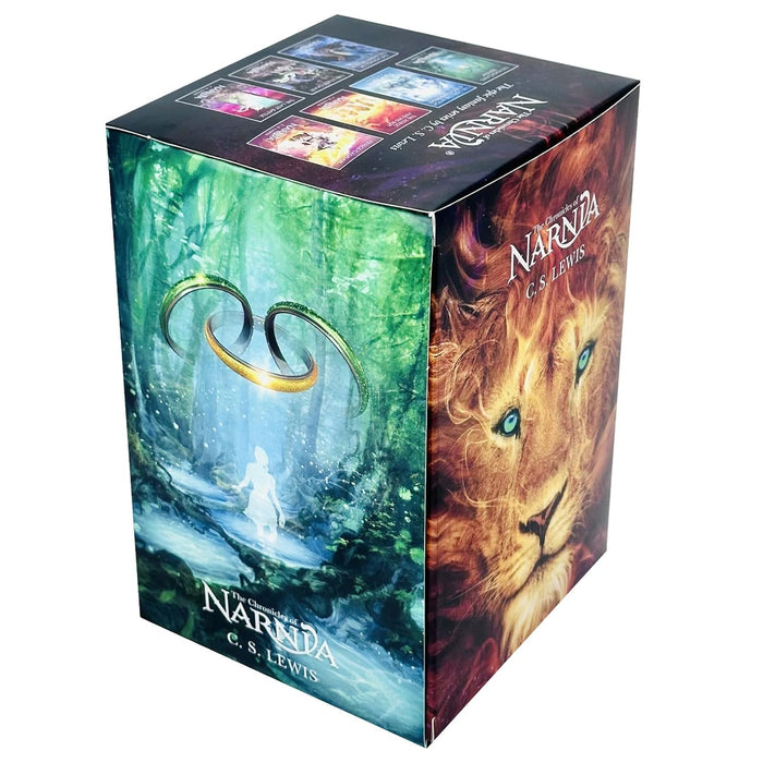 The Chronicles of Narnia 7 Books Collection Box Set By C S Lewis The Lion the Witch and the Wardrobe, The Horse and His Boy - The Book Bundle