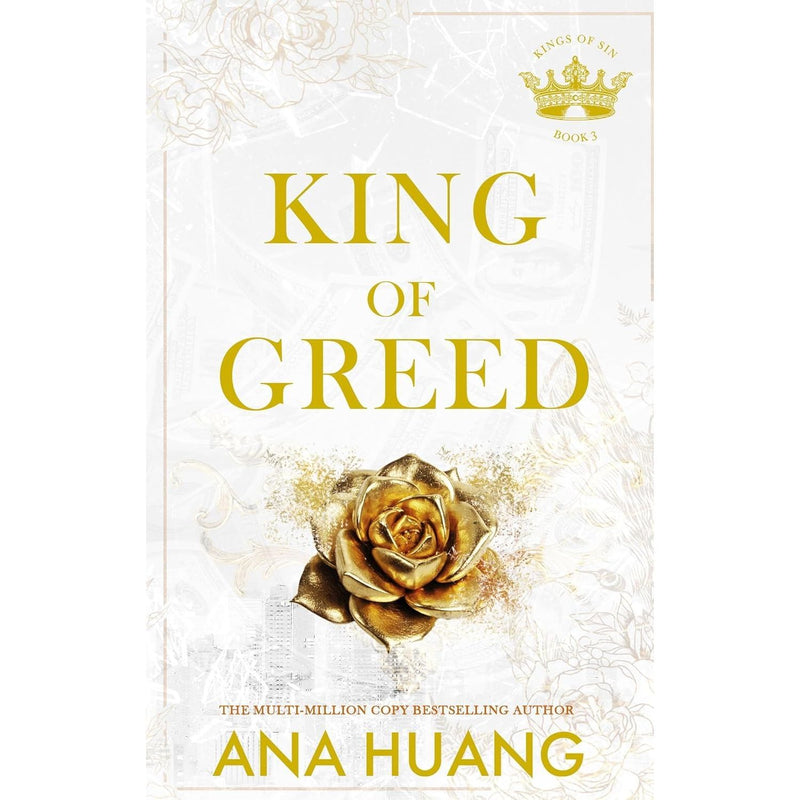 Kings of Sin Series 6 books collection by Ana Huang in paperback, featuring colorful covers and bold title text.