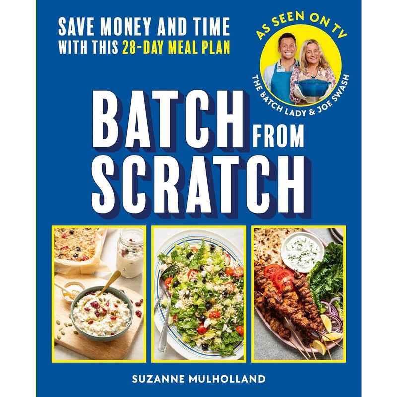 Complete Healthy Air Fryer Cook ,Batch Cook Book, Batch From Scratch 3 Books Collection Set - The Book Bundle