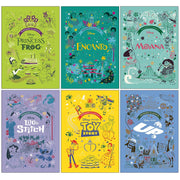 Disney and Pixar Modern Classics 6 Books Collection Set By Sally Morgan (The Princess and the Frog, Encanto, Moana, Lilo and Stitch, Toy Story and Up) - The Book Bundle