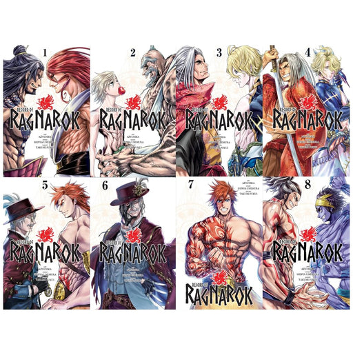 Record of Ragnarok Manga Set Vol. 1-8 by Shinya Umemura - The Book Bundle