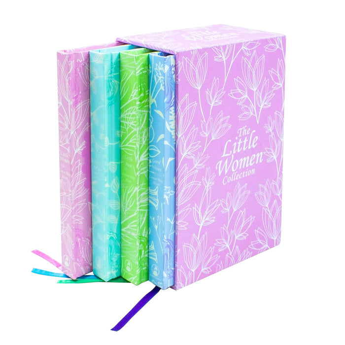 The Little Women 4 Hardback Books Collection Set (Little Women, Jo's Boys, Little Men, Good Wives) - The Book Bundle
