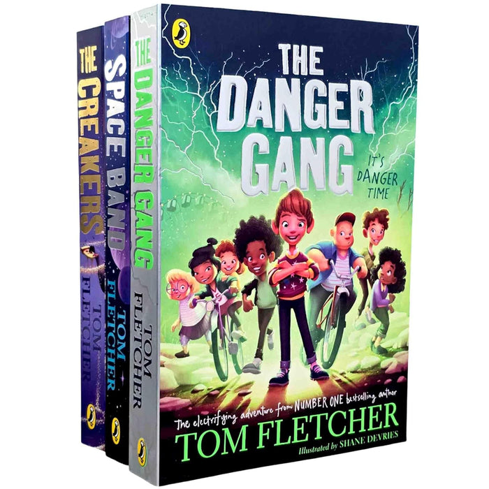 Tom Fletcher 3 Books Collection Set (The Creakers, The Danger Gang & Space Band) - The Book Bundle