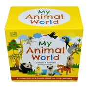 DK My Animal World 6 Books Collection Box Set (Baby Animals, Baby Dinosaurs, Cuddly Animals, Farm, Puppies & Wild Animals) - The Book Bundle