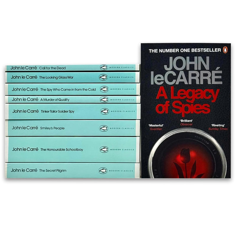 The Smiley Collection 9 Books Set By John Le Carré - Call for the Dead, A Murder of Quality & More - Fiction - Paperback