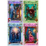 Set of four paperback fantasy books from The Saint of Steel Series by T. Kingfisher, published by Orbit Ltd.