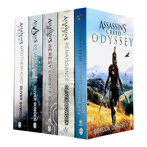 Assassins Creed Series 1 Collection 5 Books Set By Oliver Bowden & Christie Golden - The Book Bundle