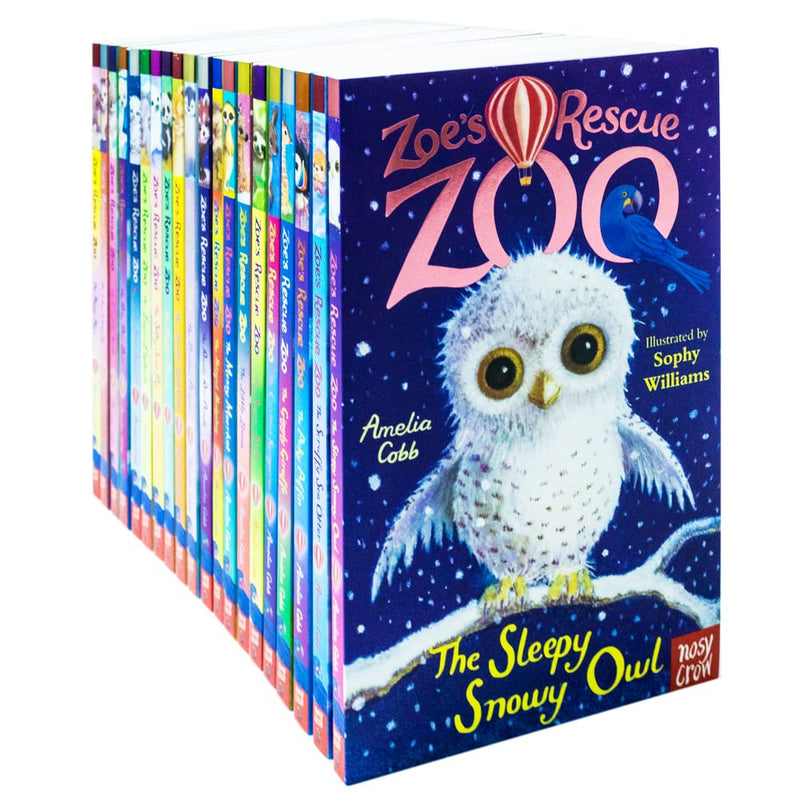 Zoe's Rescue Zoo Collection 20 Book Set Collection By Amelia Cobb - The Book Bundle