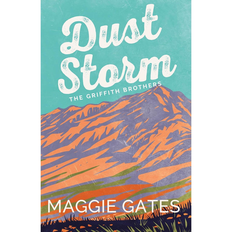 Set of three paperback fiction books from Maggie Gates' Griffith Brothers Series 3, published by Hodder Paperbacks Ltd.