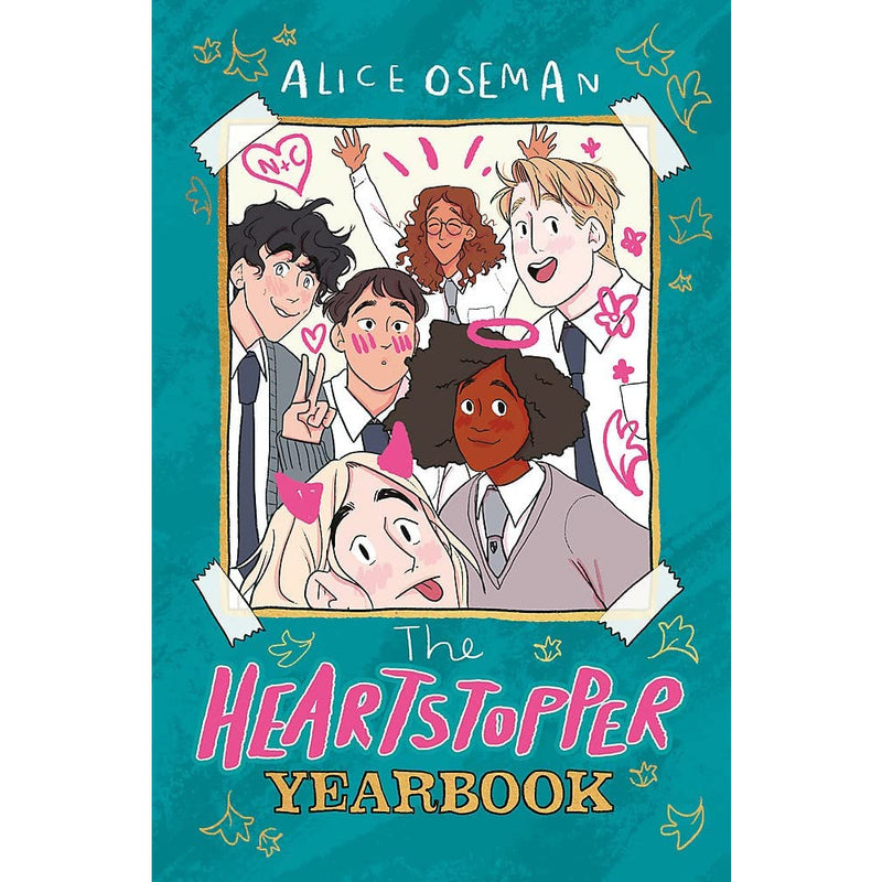 TommyInnit Says...The Quote Book [Hardcover], The Heartstopper Yearbook [Hardcover] & The Official Heartstopper Colouring Book Collection 3 Books Set - The Book Bundle