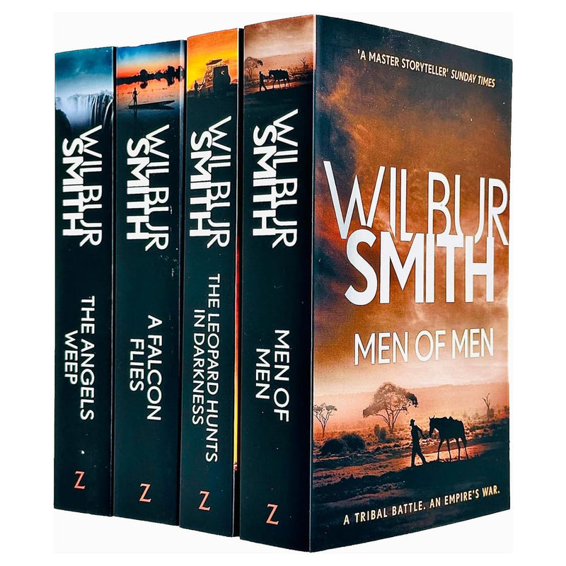 Wilbur Smith The Ballantyne Series 4 books collection set by Zaffre Ltd, featuring hardcover editions with detailed covers.