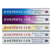 Set of five paperback fiction books from the Josephine Cox Collection by Josephine Cox, featuring classic storytelling and engaging covers.
