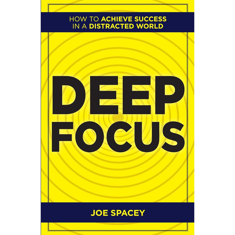 Set of three books including Talking to Strangers by Malcolm Gladwell, The Let Them Theory by Mel Robbins, and Deep Focus collection by Joe Spacey.