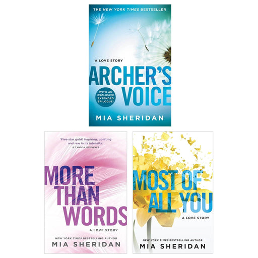 Where Love Meets Destiny Series 3 Books Collection Set ( Archer's Voice, Most of All You and More Than Words) - The Book Bundle