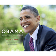 Photograph of "Obama: An Intimate Portrait" by Pete Souza, a nonfiction photography book showcasing Barack Obama's presidency.