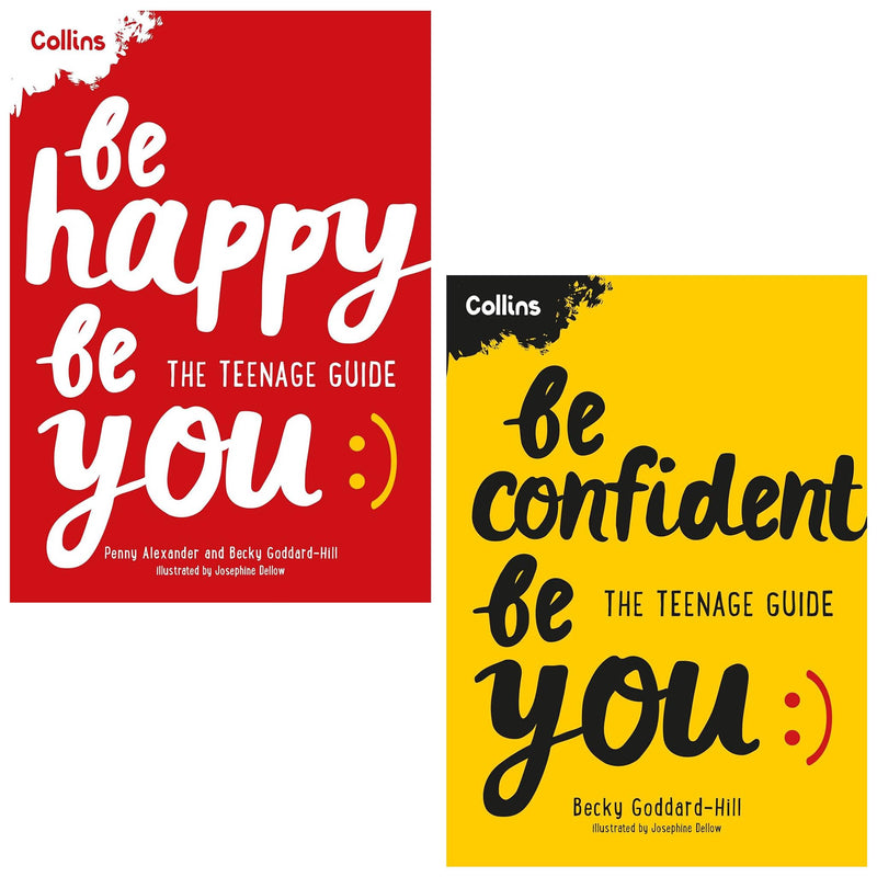 Collins Be You Series 2 Books Collection Set (Be Happy Be You, Be Confident Be You) - The Book Bundle