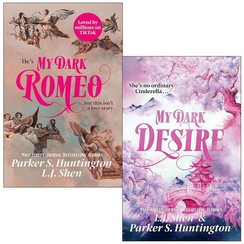 Dark Prince Road Series 2 Books Collection Set By L.J. Shen and Parker S. Huntington (My Dark Romeo and My Dark Desire) - The Book Bundle