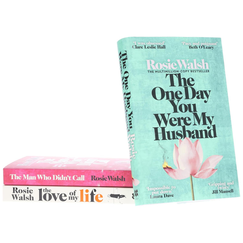The Man Who Didn't Call & The Love of My Life & The One Day You Were My Husband 3-Book Set by Rosie Walsh - Fiction - Mixed Format