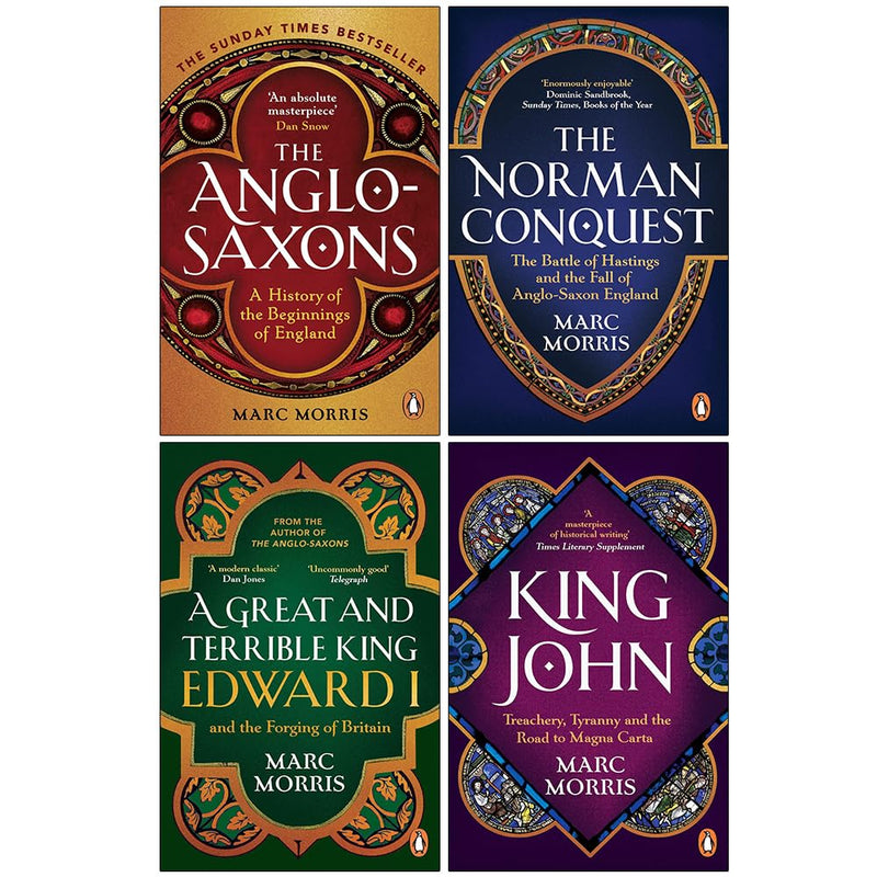 Marc Morris Collection By Marc Morris 4 Books Collection Set - Non Fiction - Paperback - The Book Bundle