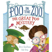 Poo In The Zoo 3-book collection by Steve Smallman and Ada Grey, Little Tiger paperback fiction set