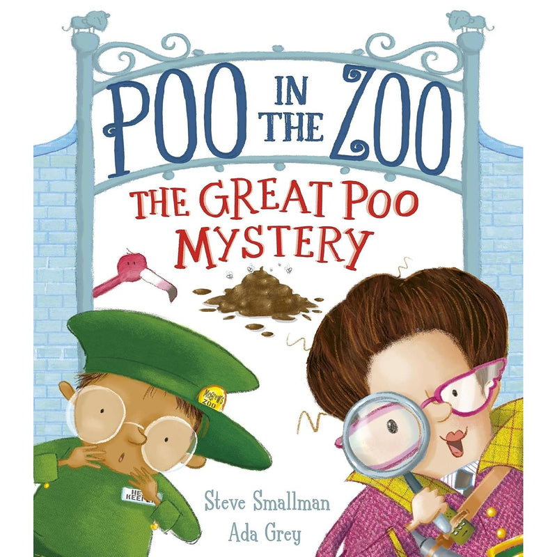 Poo In The Zoo 3-book collection by Steve Smallman and Ada Grey, Little Tiger paperback fiction set