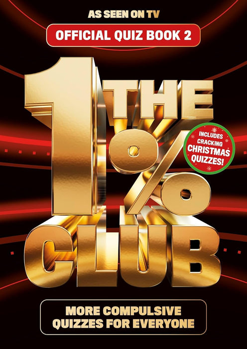 The 1% Club Official Quiz Book 1 & 2 Collection 2 Books Set by BBC Studios