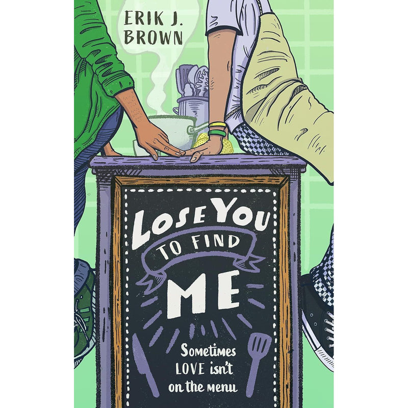 Set of four paperback fiction books by Erik J. Brown, including Better The Devil and Lose You To Find Me, published by Hodder Children's Books.