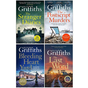 Harbinder Kaur Series 4 Books Collection Set By Elly Griffiths (Stranger Diaries, Postscript Murders, Bleeding Heart Yard, Last Word) - The Book Bundle