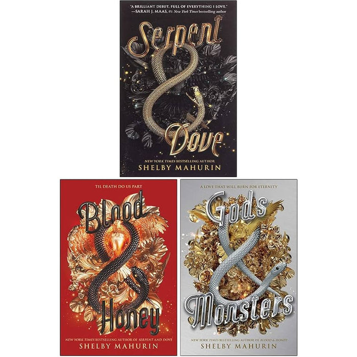 Serpent & Dove 3-Book Paperback Box Set: Serpent & Dove, Blood & Honey, Gods & Monsters - The Book Bundle