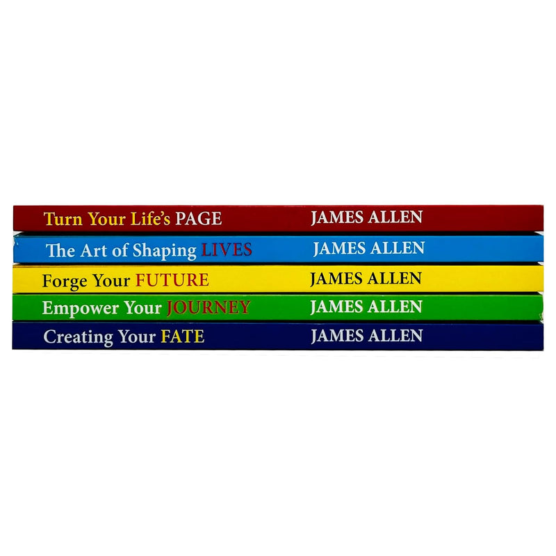 James Allen Collection 5 Books Set (Turn Your Life’s Page, The Art Of Shaping Lives) - The Book Bundle