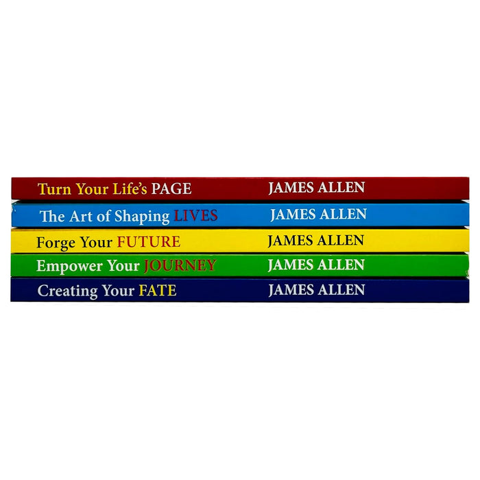 James Allen Collection 5 Books Set (Turn Your Life’s Page, The Art Of Shaping Lives) - The Book Bundle