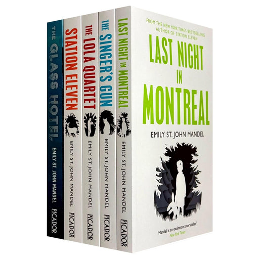 Emily St. John Mandel 5 Books Collection Set(Station Eleven, Last Night in Montreal ,The Singer's Gun ,The Lola Quartet & The Glass Hotel ) - The Book Bundle