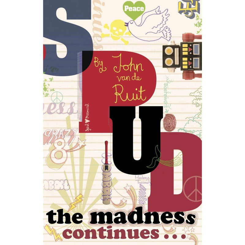 Three paperback books from the Spud Series by John van de Ruit, young adult collection, published by Penguin.