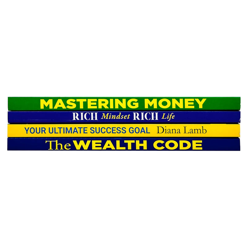 The Wealthcraft Collection 4 Books Set (Mastering Money, Rich Mindset Rich Life, Your Ultimate Success Goal & The Wealth Code) - The Book Bundle