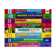 Empowering 8-book collection box set by Joan Holub & Daniel Roode, featuring inspiring non-fiction board books for children.