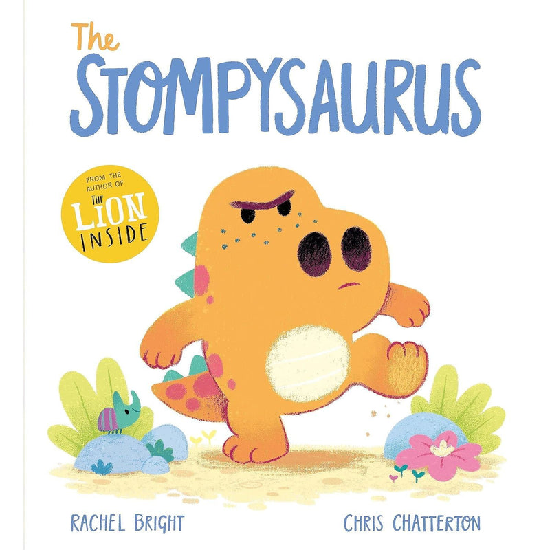 Rachel Bright and Chris Chatterton DinoFeelings Collection of 6 children's books, featuring colorful dinosaur characters.