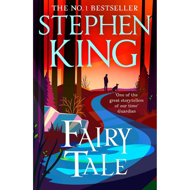 Fairy Tale by Stephen King Hodder paperback book with dark cover featuring a mysterious design and Stephen King branding.