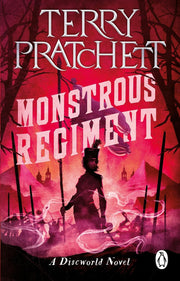 Set of five Discworld fiction books by Terry Pratchett in paperback, featuring Corgi editions with colorful cover art.