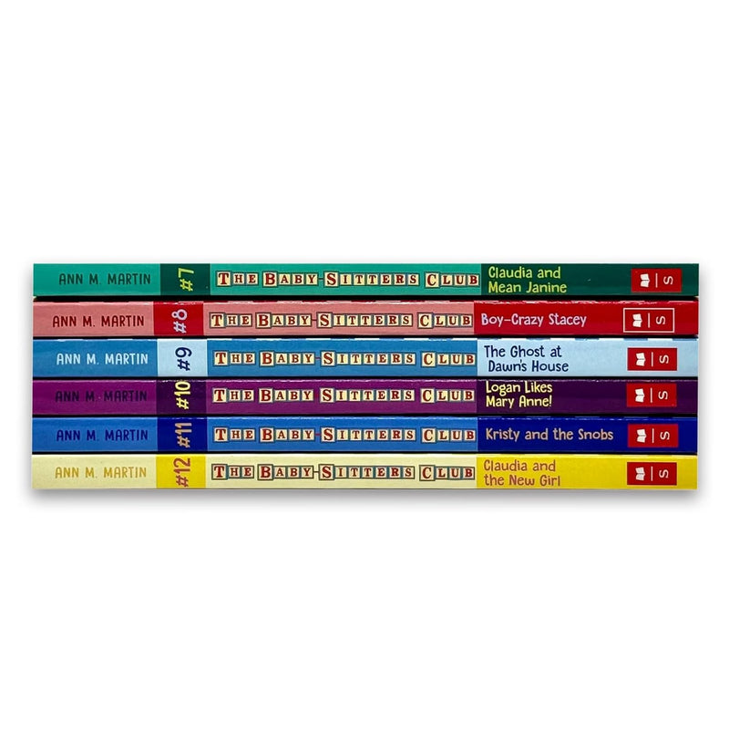 The Baby-Sitters Club 6 Books Collection Set by Ann M. Martin - Fiction - Paperback