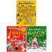 David Walliams Collection 3 Books Set (The World's Worst Children 3, The World of David Walliams Book of Stuff, Santa and Son) - The Book Bundle