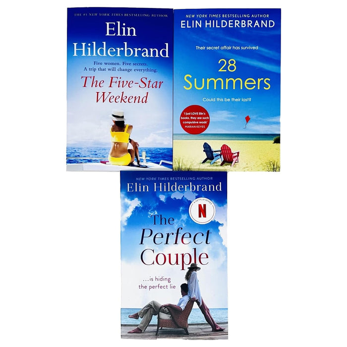 Elin Hilderbrand 3 Books Collection Set (The Perfect Couple, 28 Summers and The Five-Star Weekend) - The Book Bundle