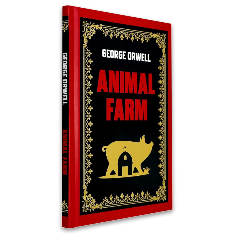 Animal Farm Deluxe Collector's Edition With Sprayed Edges by George Orwell - Fiction - Hardback