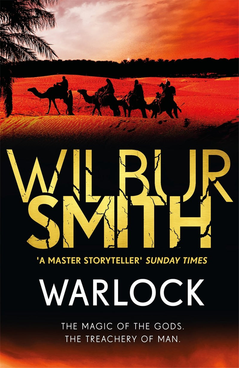 Warlock The Egyptian Series 3 Novel by Wilbur Smith - Historical Fiction - Paperback
