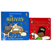 Touchy-feely The Nativity & That's Not My Christmas Fairy By Fiona Watt, Rachel Wells 2 Books Collection Set - The Book Bundle