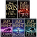 James Herbert 5 Books Collection Set (The Rats, Lair, Domain, Haunted, Fluke) - The Book Bundle
